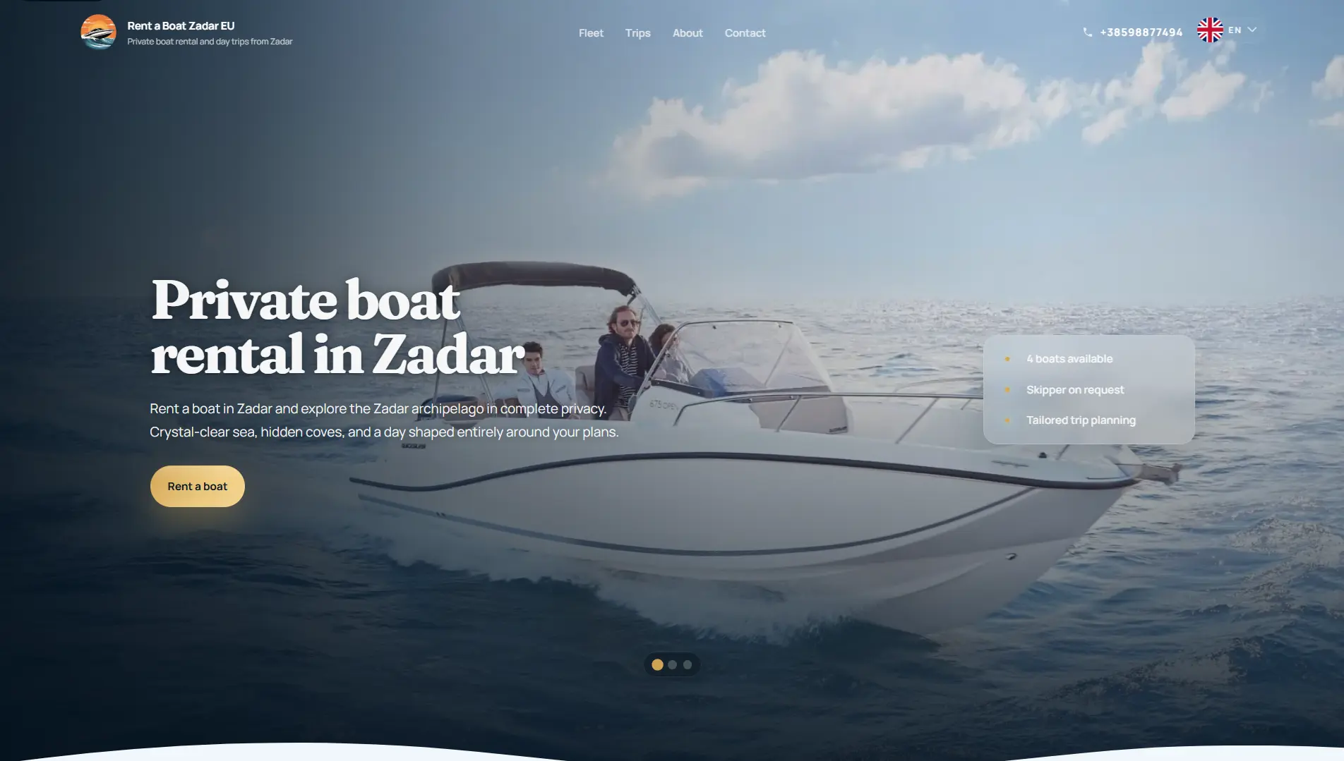 Rent a Boat Zadar